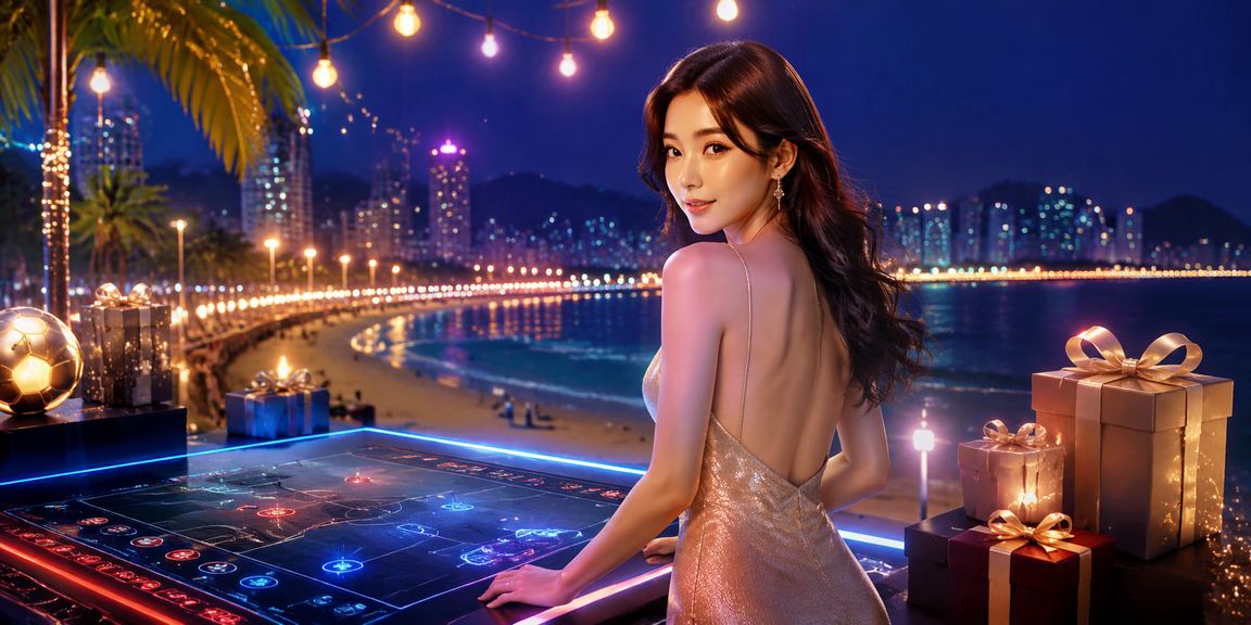 Người dùng Nha Trang xem danh sách game mới và đặt cược esports trên bãi biển